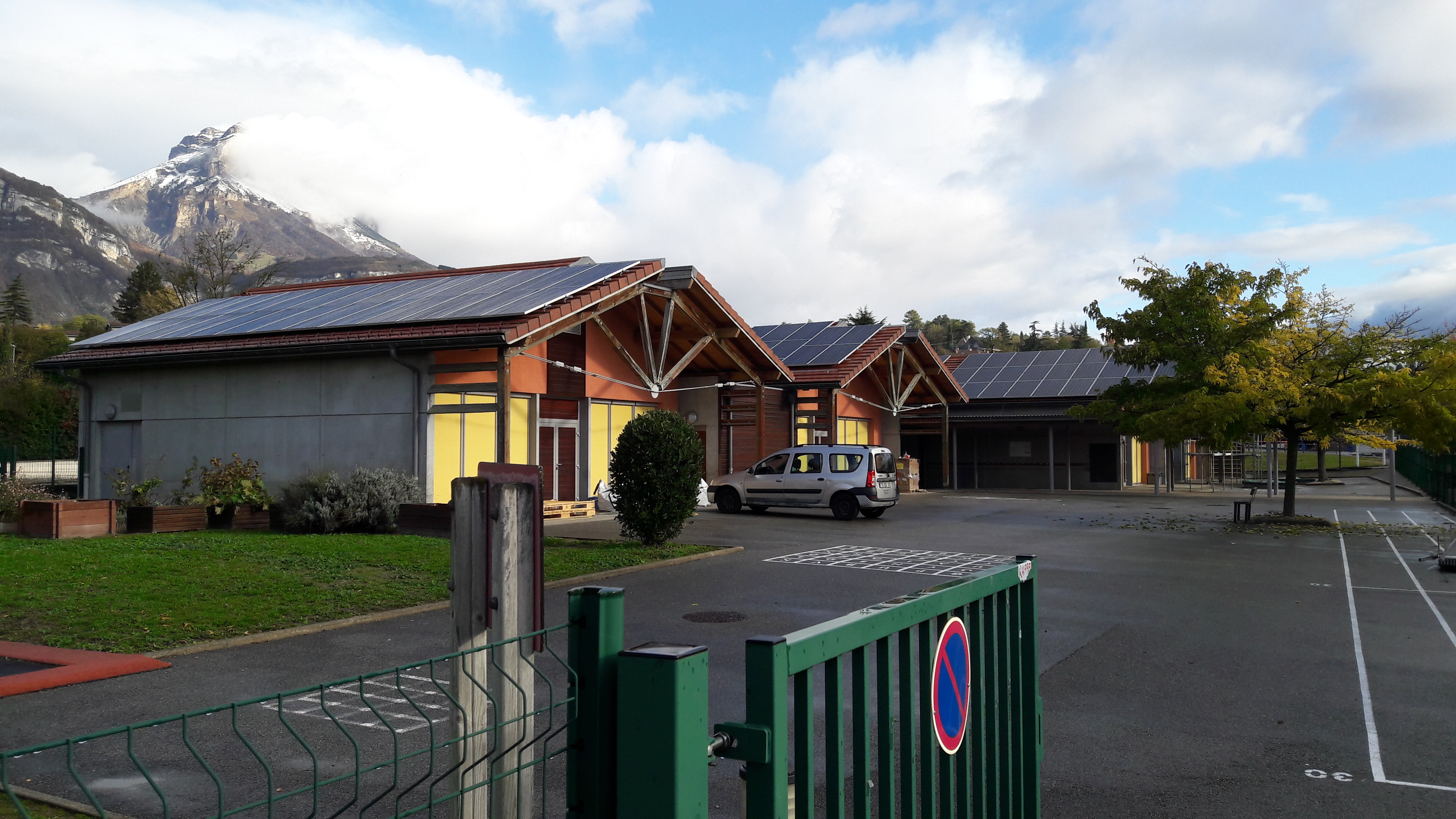 Installation PV sur l'école maternelle